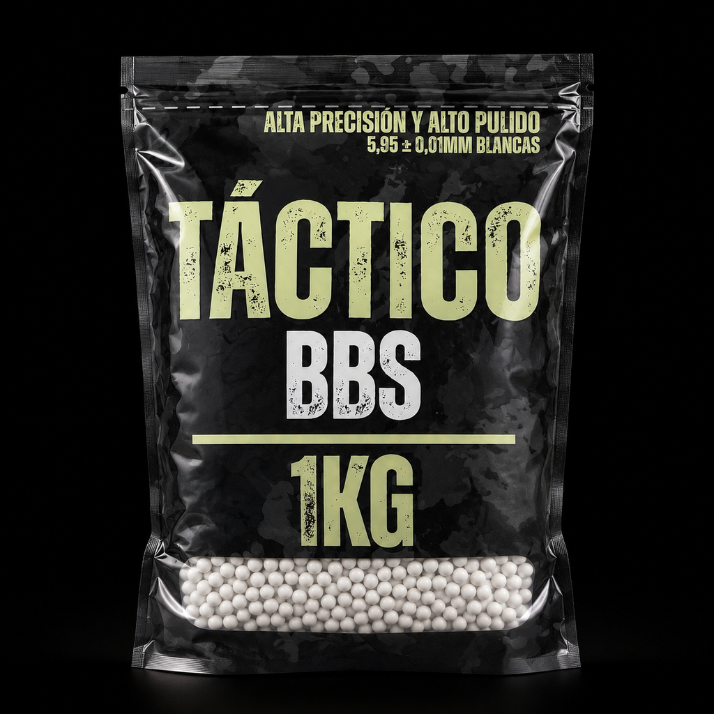 Pack Club 15 Bolsas Balines Airsoft 0.25g Táctico BBS
