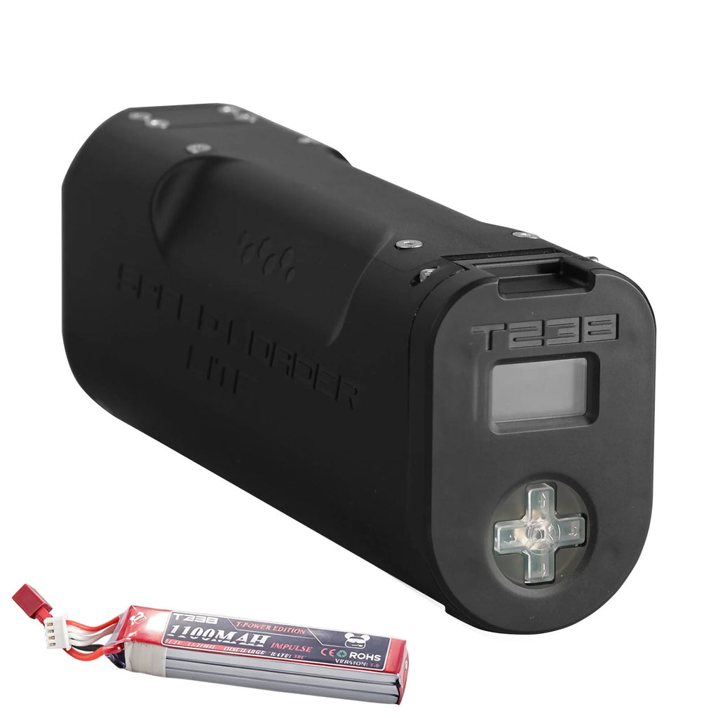 Cargador Rápido Eléctrico T238 Edición LITE (Sin Batería De Ión De Litio) - Negro (Preventa)